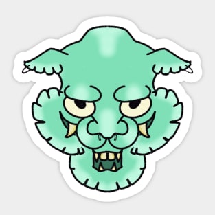 Green animal Sticker